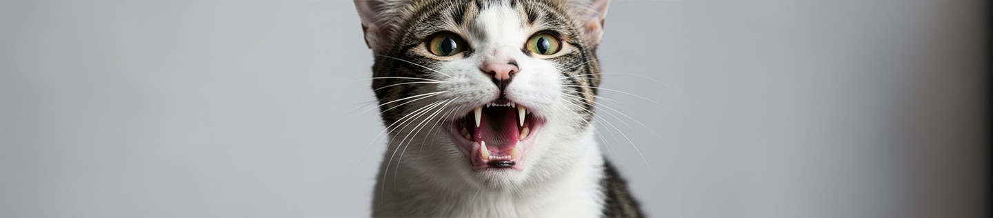 Mal aliento en gatos