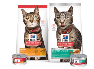 Alimento para gatos Science Light y de peso perfecto